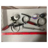 Strap Wrench with Dial Gauge, Band Clamp & Automotive Tools