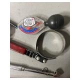 Strap Wrench with Dial Gauge, Band Clamp & Automotive Tools