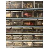 Drawer Organizer Cabinets with Hardware Assortment (Screws, Nuts, Bolts)