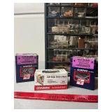 Drawer Organizer Cabinets with Hardware Assortment (Screws, Nuts, Bolts)