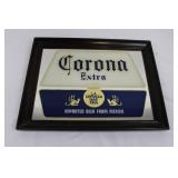 Corona Extra Framed Beer Sign 14'x19' - Imported Beer From Mexico Wall Art