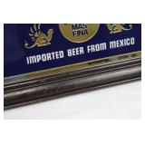 Corona Extra Framed Beer Sign 14'x19' - Imported Beer From Mexico Wall Art