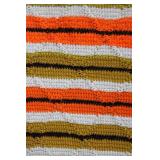 Southwestern Navajo-Style Handwoven Wool Throws & Pillow (Lot of 3)