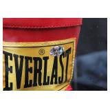 Mohammad Ali and George Foreman Boxing Gloves - Autographed Pair in Display Case with COAs