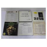 Six Classical Vinyl LPs: Chopin Nocturnes Vol II, Peter Grimes, Berlioz, Handel, Bach (Lot of 6)