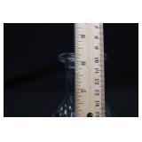 Crystal Decanters - Plain Tall & Diamond-Cut Glass