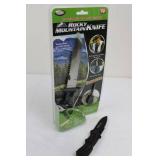 Rocky Mountain Knife Outdoor Survival Knife - Smith & Wesson Blade with Sheath