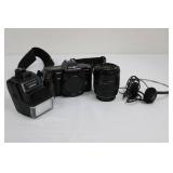 Minolta Maxxum 5000 AF SLR with ProSpec 52mm Lens & 2800AF Flash
