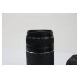 Canon EOS Digital Rebel XTi DSLR Bundle with 18-55mm & 75-300mm Lenses, VIXIA HF M40 Camcorder