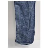 Rock Revival Aliana Straight Jeans - Indigo Denim with Embroidered Back Pockets Size 29