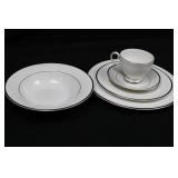 Mikasa Ultima+ Cameo Platinum 5-Pc Place Setting (Lot of 2)