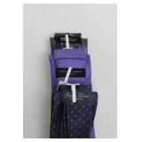 Neckties Lot of 8 - Blues, Purples & Plaid (Pronto Uomo/Joseph Abboud/Platinum)