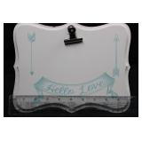 Decorative Wall Plaques Set: Hello Love, Enjoy Today, Clothesline (Lot of 3)