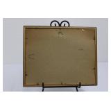 Galloping Horse Ink-Wash Painting - Framed Asian Art with Red Seal & Calligraphy