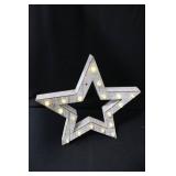 Kirkland's Holiday Cheer Star Light & Love Sign Table Decor Set