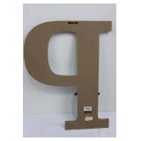 Kirkland's Turquoise Letter P Wall Decor - 19'in Tall, Distressed Finish, SKU 17-130063