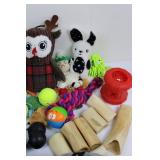 Doggy Toys Lot, Gray Hoodie with Plush Toys & Chew Toys Bundle
