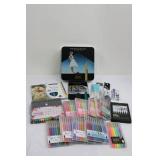 Prismacolor Premier Colored Pencils Full Set & Mixed Art Supplies Tin