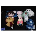 Assorted Harry Potter Plush Toys - (Lot of 7)