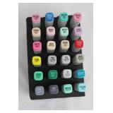 Copic Sketch Marker Set - 24 Colors, Made in Japan