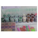 Diamond Art Kit with 1900+ Pony Beads - Bead Storage & Tools