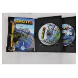 SimCity 4 Deluxe Edition, FEAR, World of Warcraft PC Games - Discs & Original Boxes