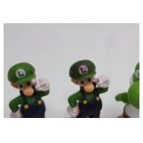 Nintendo Super Mario Figures AMIIBOS - Assorted Vinyl Collectibles on Stands