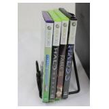 Xbox 360 S Console 250GB - 4 Games (Halo Reach, Halo 3, Fable III, Kinect Sports) & Controller