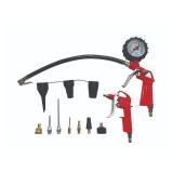 Tool Shop | Pistol Grip Tire Inflator and Blow Gun Kit - 15 Piece
