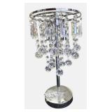 Chandler Style Chrome Integrated LED Table Lamp