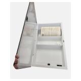 Jensen Medicine Cabinet: Rectangular, Recessed, Surface-Mount, Frameless