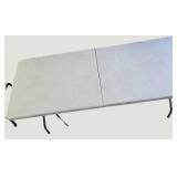 Discover the perfect solution for your special events with our 6-foot extra-long folding table