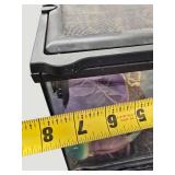 Reptile starter kits for sale: two aquariums and supplies. See the pictures!