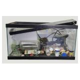 Hermit crab kit includes supplies for your pet crab. Used but in good condition. See pictures.