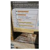 SDLANCH 25FT x 33FT Double Garage Metal Shed SDL2533DGMS