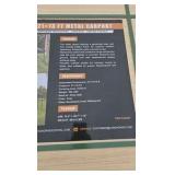 2026 Unused LandHonor 21 x 13 Ft Metal Carport LHR-MC2113