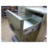 2 Fireproof 4-Drawer File Cabinets