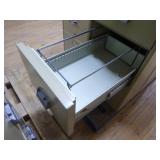 2 Fireproof 4-Drawer File Cabinets