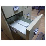 2 Schwab 1000 Fireproof 4-Drawer File Cabinets