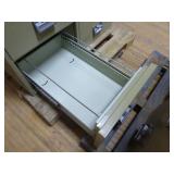 2 Schwab 1000 Fireproof 4-Drawer File Cabinets