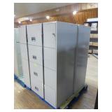 2 Schwab 5000 Fireproof 4-Drawer Lateral File Cabinets