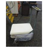 Cart with 28 Cutting Boards