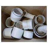 Box of Miscellaneous PVC Fittings