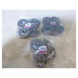3 Packs of STZ 1/2" Malleable Iron Flange