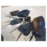 3 Wheelbarrows