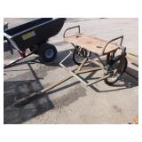 Homemade Pull Behind Cart