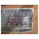Wards Power-Kraft Generator