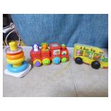 Lot of Toys and Porcelain Dolls