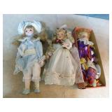 Lot of Toys and Porcelain Dolls