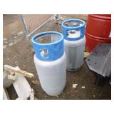 Two 40 Gallon LP Tanks